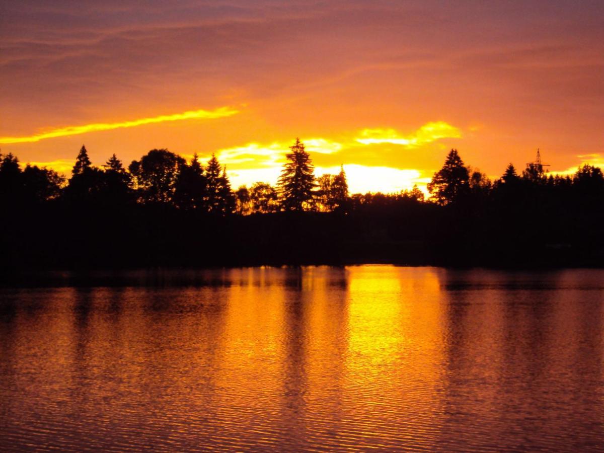 Direkt Am See Mit Bergblick Seeg Eksteriør billede